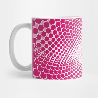 Pink Opart Mug